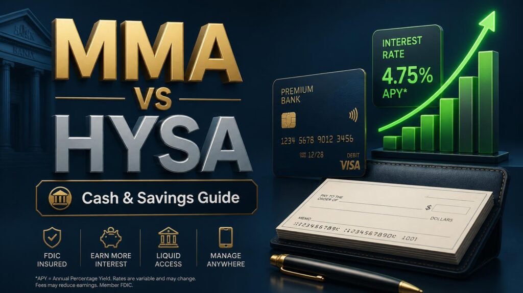 Money Market Account vs HYSA comparison guide for cash savings